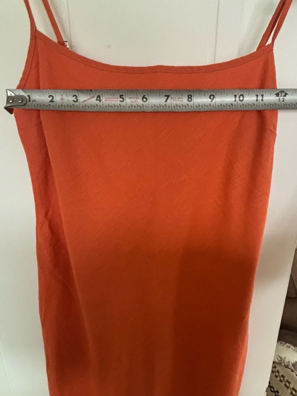 NWT Abercrombie & Fitch Linen-Blend Slip Midi Dress - Picture 7 of 9